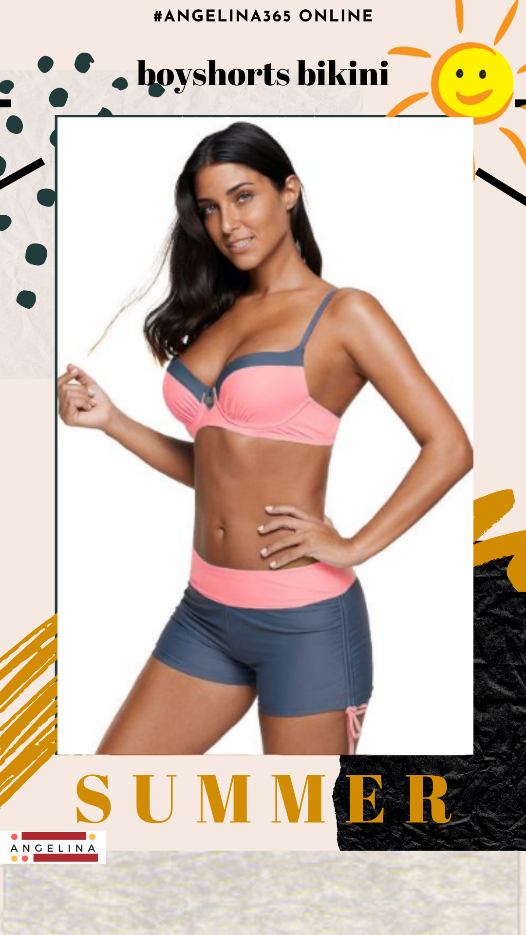 boyshorts bikini