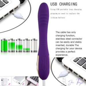 Pretty Love Romance Vibrator Massage USB – purple – purple