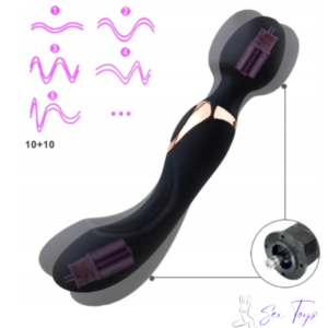 Therapeutic Multi-Speed Waterproof Wand Massager sex toy