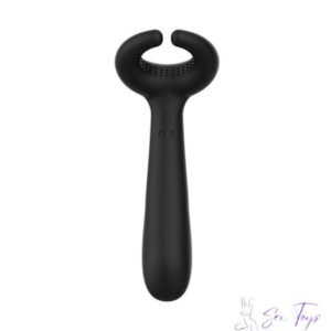 Dildo For Man Delay Lock Cockpit Vibrating Sex Toy For Women Men And Couples – black