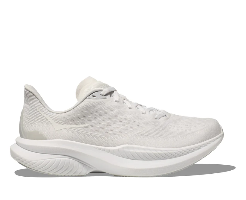 HOKA Mach 6 LA – women’s sports shoes HOKA Mach 6 LA White pearl color